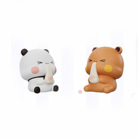 Figurine de bureau Anime Yier et Bubu, décoration quotidienne, ornement de poupée Dudu Bubu, cadeau