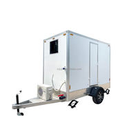 Toilettes mobiles de luxe de haute qualité, modernes, en conteneur, pour événements en plein air et travaux de construction |   Préfabriqué durable et écologique