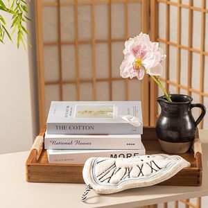 Gỗ keo phục vụ khay, khay thức ăn bằng gỗ lớn có tay cầm, Bàn cà phê khay charcuterie, các bên, ăn uống, ăn nhẹ - Product Image 4