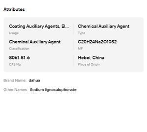 Factory Supply Sodium Lignin Sulfonate Brown Powder Concrete Admixture Water Reducing Agent Dispersant - Product Image 6