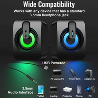 Speaker PC untuk Komputer Laptop Notebook Desktop Caixa De Som Mini Sound Box Musik Bocina Kolom Akustik Sistem Audio Coluna