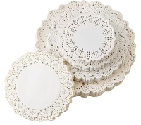 Napperons en papier de toutes formes et tailles, de haute qualité, fabriqués en Chine, napperons en dentelle
