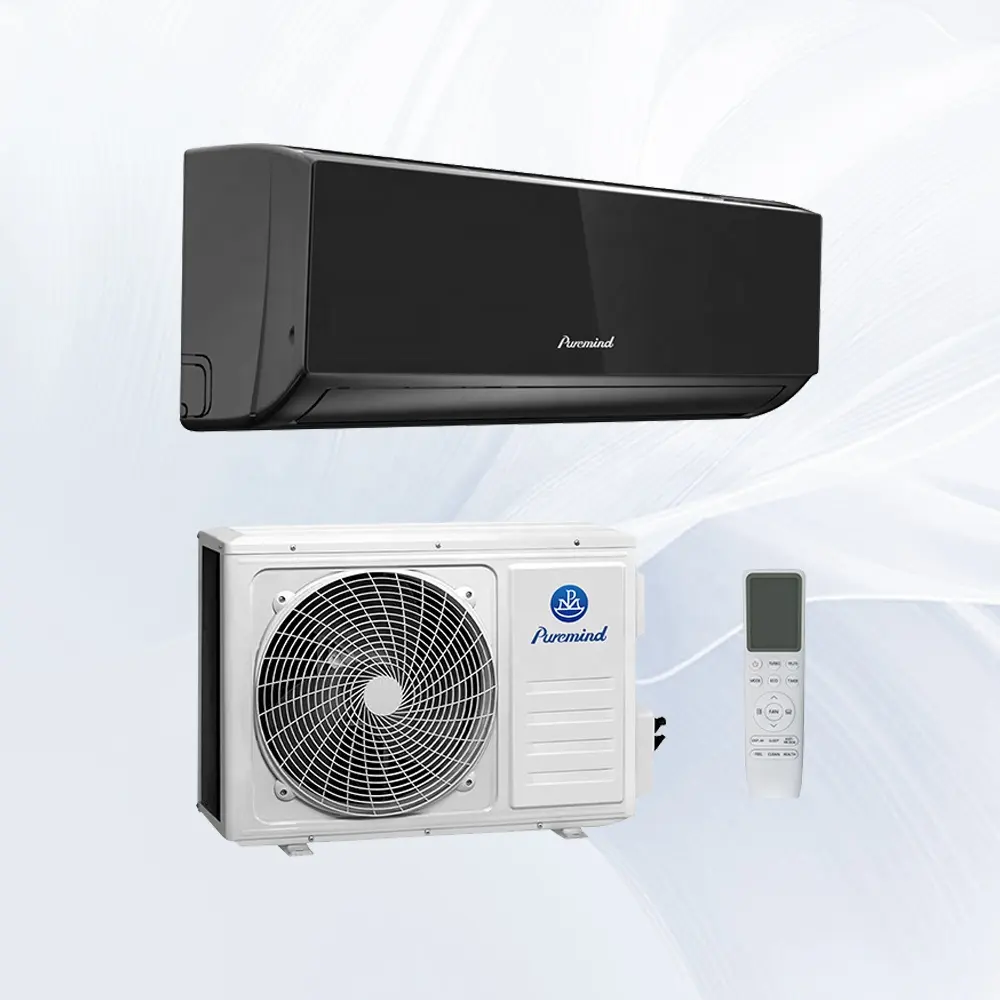 Puremind Split aire acondicionado 12000Btu 18000Btu R32 R410a refrigeración calefacción inversor sin conductos UNIDAD DE CA para el hogar y la Oficina