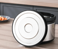 Nouvel ensemble de chauffe-plats pour casseroles, récipients isothermes pour fêtes, boîtes à lunch isolées, lot de 3 pièces