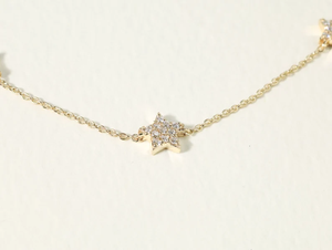 Minimalist Layered Lab Created Diamond <b>Necklace</b> Elegant Gold <b>Necklace</b> for Women Perfect Birthday Gift for Everyday Glamour Wear - Product Image 2