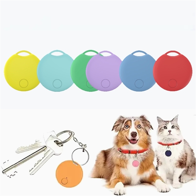 Mini IP67 Waterproof Wireless Key Pet Tracker Wireless 1 Year Battery Life ABS Material Cloud Storage for Android/iOS Emergency