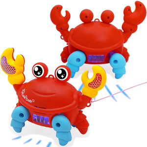 Cangrejo eléctrico de juguete con luces, música y movimiento para niños de 2 a 4 años, juguete de plástico unisex. - Product Image 2