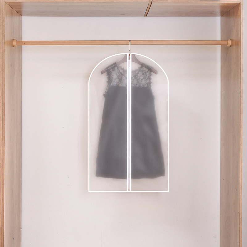 Housse de protection transparente zippée pour vêtements, 60*100CM (épaissie)