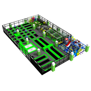 <span class=keywords><strong>Trampoline</strong></span> <span class=keywords><strong>Park</strong></span> pour enfants et adultes <span class=keywords><strong>Trampoline</strong></span> <span class=keywords><strong>Trampoline</strong></span> extérieur et intérieur professionnel avec parcours Ninja - Product Image 3