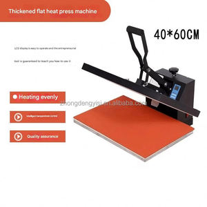 Presse à Chaud Manuelle Semi-Automatique 40x60 pour T-shirts – Équipement de Transfert Thermique à Plat 40x60 pour le Repassage - Product Image 5