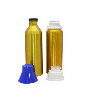 ENVASES ECOLÓGICOS Botellas Cosméticas de Aluminio Puro al 99.7% con Bomba Pulverizadora Color Dorado para Uso Industrial - Product Image 6