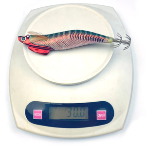 Señuelo de pesca de pulpo más vendido en Corea del Sur 2026 GAMA, señuelo de calamar de madera, cebo artificial duro de camarón, señuelo de calamar EGI con anzuelo - Product Image 4