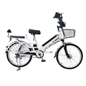 Лидер продаж, 24 дюйма, электрический велосипед, дорожный велосипед, литиевая батарея, мощный двигатель