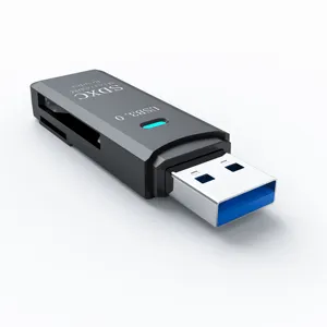 USB 3.0 Kartenleser Für TF SD SDHC Micro-SDHC ABS Gehäuse Schnelle Geschwindigkeit