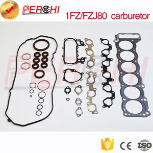 עבור טויוטה 1 1FZFE Jeep FZJ80 1FZ/4500 קרבורטור לנד קרוזר/BUNDERA 24V OEM 04111-66045 מנוע צילינדר אטם ראש ערכת סט