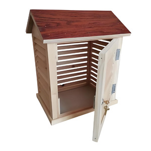 Wooden Meteorological Station IP65 Weatherproof Outdoor <b>Temperature</b> Data <b>Logger</b> for Environmental Monitoring - Product Image 4