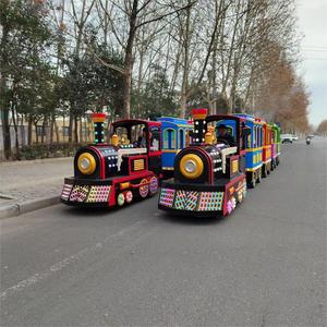 Train électrique pas <span class=keywords><strong>cher</strong></span> fabriqué en Chine pour les parcs d'attractions, les centres commerciaux et les centres d'affaires - Product Image 3
