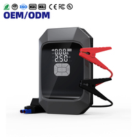 Démarreur de voiture avec compresseur d'air 8000mAh, booster de batterie portable d'urgence 12V, pompe à air numérique 150PSI pour voiture, SUV, camion