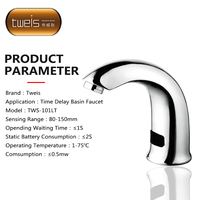 Robinet de cuisine thermostatique électronique en laiton avec capteur de mouvement mains libres, chauffe-eau pour lavabo, filtre à eau pour salle de bain, style hôtel classique