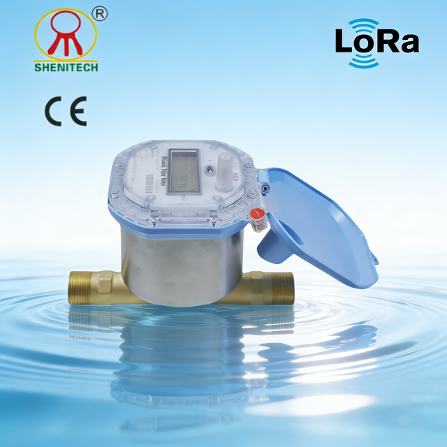 Smart Ultrasonic Water Meter DN15/DN20 with Valve Control, LoRaWAN & NB-IoT for Smart Home
