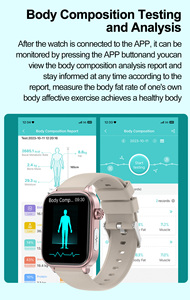 Reloj Inteligente Sourcingark con Pantalla de 1.96 Pulgadas, Batería de 380mAh, Monitor de Actividad Física, Música Interactiva ET570 - Product Image 5