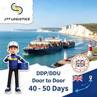 Transitaire maritime professionnel Chine-Royaume-Uni DDP porte-à-porte avec dédouanement