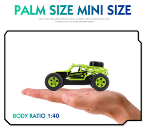 2,4G <span class=keywords><strong>RC</strong></span> 1:40 escala 25 KM/H <span class=keywords><strong>Mini</strong></span> coche de escalada de alta velocidad Rock <span class=keywords><strong>Crawler</strong></span> Vehículo de Control remoto para niños juguete - Product Image 5