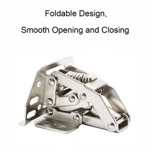 SSR High Quality Steel Nickel Plated 35mm Cup 165 Degree Two Way Concealed Hinge for Cabinets for Living Room Furniture - Product Image 5