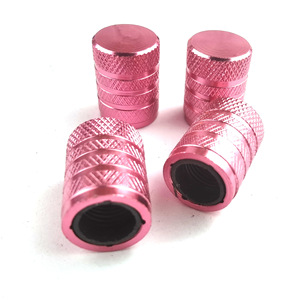 Aluminum Alloy Valve <b>Cap</b> 17mm American Style Tubeless Car Tire <b>Dust</b> Cover With Plastic Protection - Product Image 4