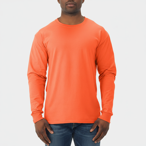 Camiseta Deportiva de Manga Larga para Hombre, Secado Rápido, Cuello Redondo, para Gimnasio, Running y Fitness - Product Image 1