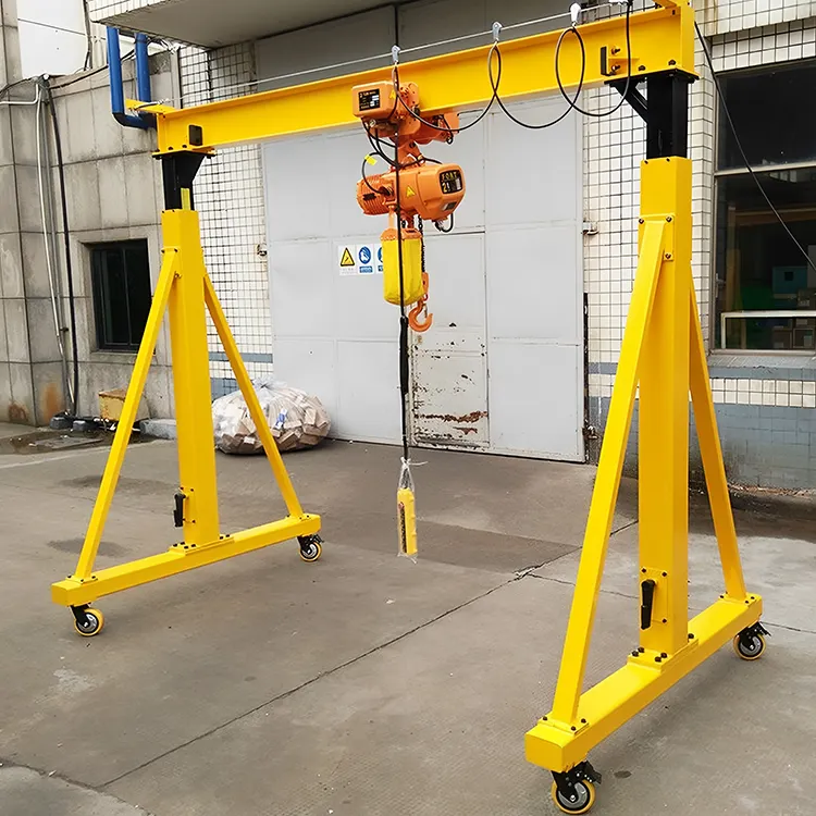 Ce Goedgekeurde 1ton 2ton 5ton 8ton 10ton Werkplaats Mobiele Lift Machine Shop Gebruik Beweegbare Brugkraan