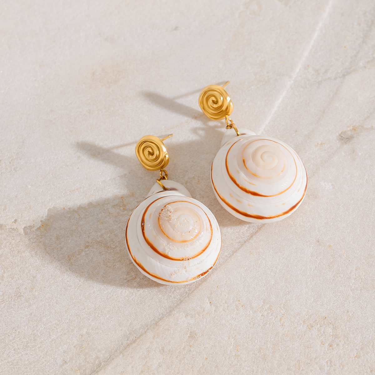 Conch Shell Earrings
