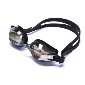 Lunettes de natation anti-buée, étanches, en silicone, avec lentilles en PC, universelles pour adultes - Product Image 1