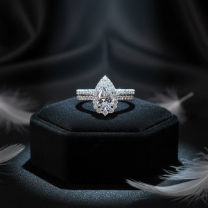 Bagues de Fiançailles et de Mariage en Or Massif 14K 18K, Diamant Créé en Laboratoire HPHT CVD Certifié GIA IGI, pour Femme et Homme - Product Image 1