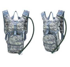 Sac à dos d'hydratation sportif d'extérieur DFB01 en suède, vente en gros pour le camping, la randonnée, l'équitation, couleurs ACU, gris marine, vert olive, marron - Product Image 3