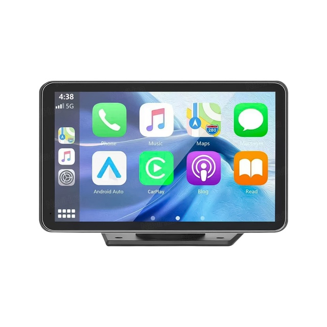7 Inch Touch Screen Multimedia Car Universal Portable Auto Head Unit Monitor Entertainment Carplay Navigation MP5  New Upgrade