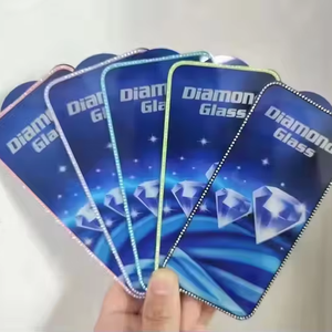 Bling Luminous Kim Cương Tempered Glass Bảo Vệ Màn Hình Cho iPhone 16 Pro 15 14 13 12 11 Pro Max Bảo Vệ Phim - Product Image 2