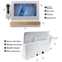 Hot Sale 101C Hair Analyzer HD Skin and Scalp Scanner Detector Hair Follicles for Face and Body Analysis with US/EU Plugs
