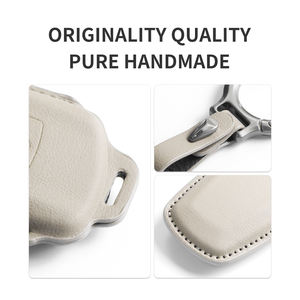 เคสหนังหุ้มกุญแจรถยนต์สีเดิมสำหรับ Denza Ev <span class=keywords><strong>Dm</strong></span> N7 N8 พวงกุญแจหนังสำหรับรีโมทรถยนต์ ป้องกันรอยขีดข่วน อุปกรณ์ตกแต่ง - Product Image 5