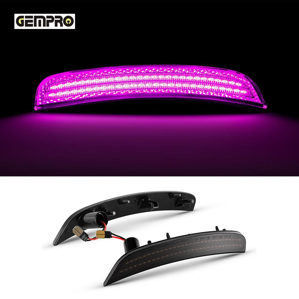 Avant Arrière : violet rose