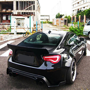 Alerón estilo <span class=keywords><strong>Rocket</strong></span> <span class=keywords><strong>Bunny</strong></span> V2 de fibra de carbono para Toyota GT86 Subaru BRZ ZN6 ZD6, alerón trasero para maletero, estilo de coche - Product Image 6