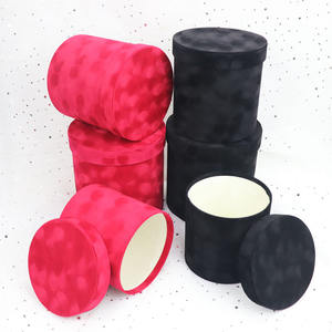 กล่องดอกไม้กำมะหยี่แบบประกอบ<span class=keywords><strong>เอง</strong></span>ได้ รีไซเคิลได้ สำหรับวันวาเลนไทน์ รูปทรงเพชร ชุดของขวัญสามชิ้น กล่องของขวัญงานแต่งงาน - Product Image 4