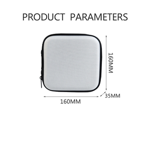 Boîte de rangement <span class=keywords><strong>pour</strong></span> CD personnalisé EVA étui de protection <span class=keywords><strong>pour</strong></span> <span class=keywords><strong>DVD</strong></span> étui de CD <span class=keywords><strong>portable</strong></span> à fermeture éclair organisateur de stockage de disque sac portefeuille <span class=keywords><strong>pour</strong></span> <span class=keywords><strong>voiture</strong></span> - Product Image 3