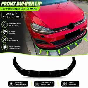 Para Golf 7.5 MK7.5 GTD GTE 2017-2019, Alerón Delantero, Difusor, Protector Inferior, Kit de Carrocería, Accesorios - Product Image 1