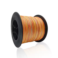 Ligne de pêche tressée PE 8 brins, super résistante, lisse, longue portée, multifilament, pour la pêche en eau salée, en eau douce, à la carpe et au bar.