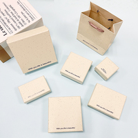 Caja de Embalaje para Anillos y Pendientes con Cajón Deslizable - Caja de Regalo de Lujo Personalizada con Logotipo (Material de Papel Premium)