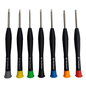 Tournevis Torx de précision WISEKING T2 T3 T4 T5 T6 T8 T10 30 mm magnétique isolé pour réparation de téléphones portables - Product Image 2