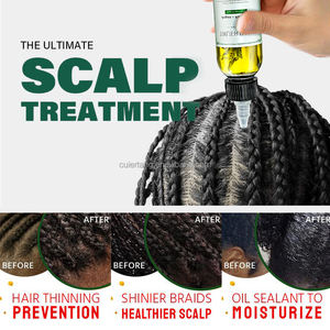 Olio per Massaggio del Cuoio Capelluto con Biotina ed Erbe Naturali per la Crescita dei Capelli, Olio di Rosmarino Biologico per Ricrescita, Marchio Privato - Product Image 4