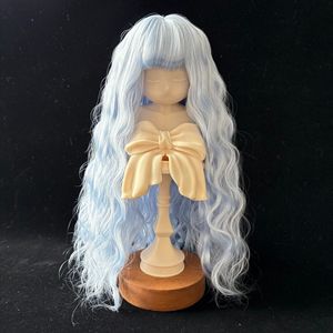 Perruque en bambou Liuli pour poupées BJD/SD346, accessoires capillaires pour poupées <span class=keywords><strong>de</strong></span> déguisement, franges complètes, boucles style coréen, plusieurs couleurs pour tous les âges - Product Image 4