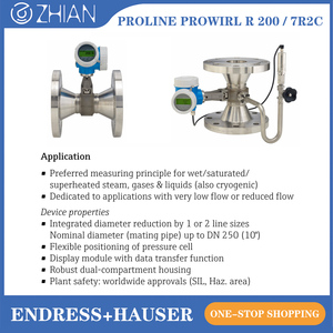 Débitmètre Endress+Hauser Prowirl R 200 7R2C E+H pour applications à faible débit et à orifice réduit avec technologie Heartbeat - Product Image 1